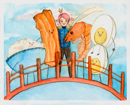 bts jin illustration